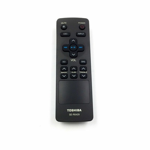 Telecomando soundbar toshiba - telecomando,