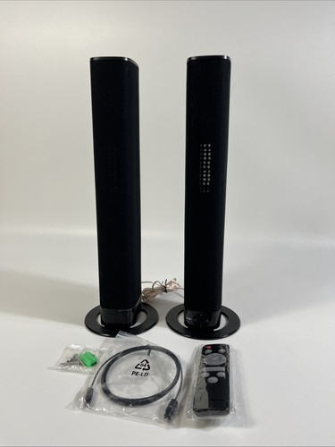 Ky8000 sound bar 50w cablato - ky8000, bar,